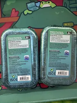 POKEMON TCG: Kanto Friends Mini Tins Squirtle And Charmander BRAND NEW - Image 4
