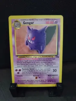 Pokemon TCG Gengar Fossil (German Version) Non Holo 20/62 - Image 1