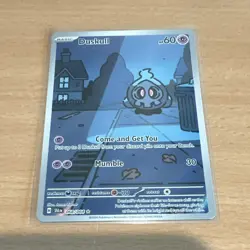 Pokemon TCG Duskull 068/064 SV Shrouded Fable Illustration Rare Holo 60HP - Image 1