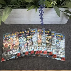 Pokemon TCG: Stellar Crown Booster Pack -New and Sealed (English) - Image 2