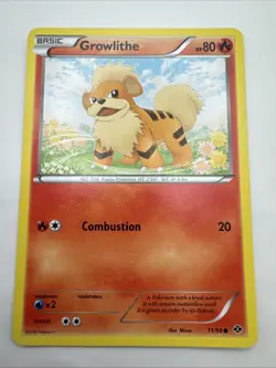 Growlithe 11/99 Common Next Destinies Pokemon Nm - Image 1