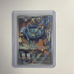 Squirtle 148/142 Stellar Crown Illustration Rare Full Art Holo 💫 NM! - Image 1