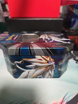Pokemon Spring 2017 Legends of Alola Lunala GX Collector Tin EMPTY Collector Tin - Image 3