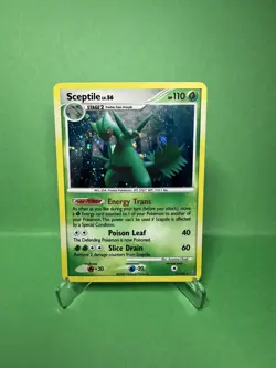 Pokemon Sceptile Stormfront Holo Card 10/100 LP - Image 1