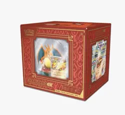 POKEMON CHARIZARD EX SUPER-PREMIUM COLLECTION 4-BOX CASE! - Image 2