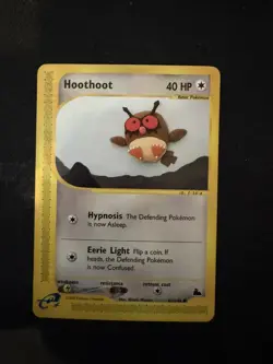 Hoothoot 65/144 Common Skyridge Non Holo Pokemon TCG - Image 1