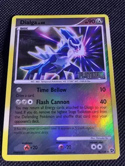 Dialga Platinum Reverse Holo Stamped 16/106 Pokemon English - Image 1