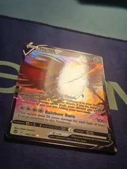 Ho-Oh V 140/195 - Pokemon Silver Tempest - (Near Mint) - Image 2