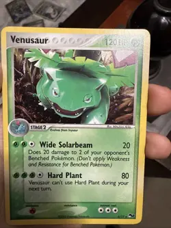 Pokemon TCG Venusaur 6/17 Holo Rare 2006 POP Series 2 Vintage - Image 1