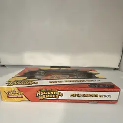 Pokemon TCG Mega Evolution Ascended Heroes Mega Emboar ex Box - Factory Sealed - Image 3