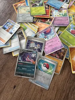 133 Pokemon Bulk Card Lot Cards Holo Base/Trainer/Energy Game Play Collect 2021 - Image 2