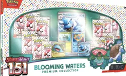 Pokemon TCG Scarlet & Violet 151 Blooming Waters Premium Collection Box Sealed - Image 1