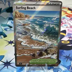 Surfing Beach 114/086 Pokemon Chaos Rising - Image 1