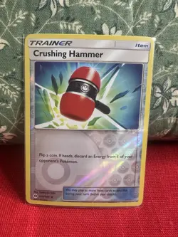 Pokemon Card - SM - Sun & Moon Crushing Hammer 115/149 Reverse Holo - NM - Image 1