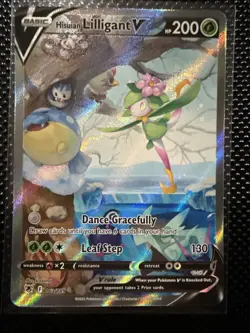 Pokemon Hisuian Lilligant V 163/189 Astral Radiance Alternative Full Art Holo - Image 1