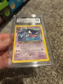 CGC 10 GEM MINT Dark Haunter 36/105 Neo Destiny VINTAGE WOTC Pokemon Card - Image 4