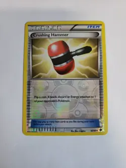 Crushing Hammer - 92/98 - Reverse Holo - Emerging Powers Pokemon Card- LP - Image 1
