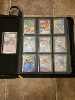 Pokemon TCG Card Collection 150+ Cards Vintage and Modern | Top Loader Binder - Image 1