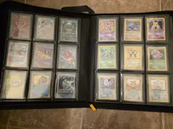 Pokemon TCG Card Collection 150+ Cards Vintage and Modern | Top Loader Binder - Image 2