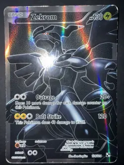 Pokemon TCG Holo 6 Card Lot Armored Mewtwo Leafeon reshiram and Zekrom TAG TEAM - Image 3