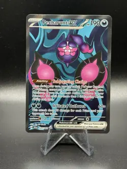 Pecharunt ex 085/064 Full Art Ultra Rare Shrouded Fable Pokemon TCG NM - Image 1