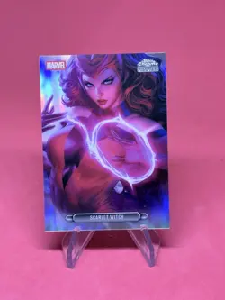 2026 TOPPS CHROME Marvel SCARLET WITCH FanFare Card FF-36 - Image 1