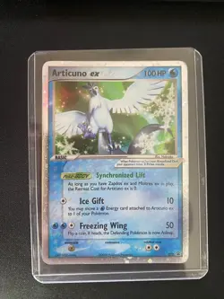 Articuno ex Holo Pokemon Card Nintendo Black Star Promo 032 Ungraded HP - Image 1