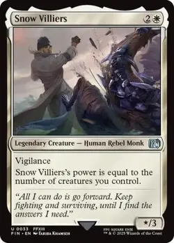 Snow Villiers [FINAL FANTASY] - MTG - Image 1