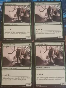 MTG - 4x Fyndhorn Elves - Commander Legends - Image 1