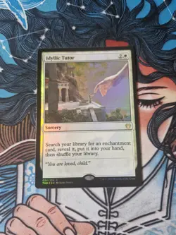 MTG - Idyllic Tutor (Promo Pack Foil) - Theros Beyond Death - Image 1