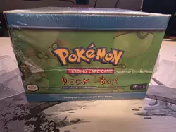 Sealed 1999 Pokemon WOTC Deck Box Display (6 Deck Boxes) - Image 3