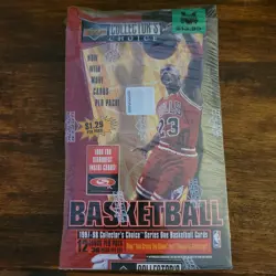 1997-98 Upper Deck Collector's Choice Basketball Series 1 Sealed Box - Image 1