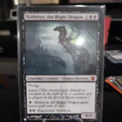 MTG - Skithiryx, the Blight Dragon [The List - Scars of Mirrodin] NM - Image 1