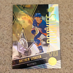 Upper Deck 2025-26 SPx Matthew Schaefer Rookies Gold Rookie #109 Islanders - Image 1
