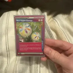 162/162 Neo Upper Energy Prize Pack Series 6 Stamped Play Pokemon TCG Ace Spec - Image 1