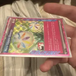 162/162 Neo Upper Energy Prize Pack Series 6 Stamped Play Pokemon TCG Ace Spec - Image 3