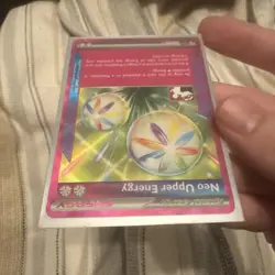 162/162 Neo Upper Energy Prize Pack Series 6 Stamped Play Pokemon TCG Ace Spec - Image 4