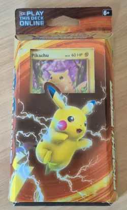 Pikachu Power Theme Deck Pokemon XY Evolutions New Sealed - Image 1