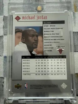 1998-99 Upper Deck Black Diamond - Michael Jordan #2 - Image 2
