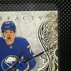2025-26 Upper Deck Artifacts - John-Jason Peterka #32 Gold Material /299 (MEM) - Image 3