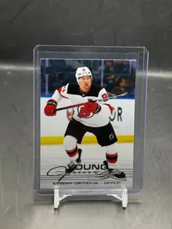2025-26 Upper Deck Series 2-Young Guns Arseny Gritsyuk RC #458 New Jersey Devils - Image 1