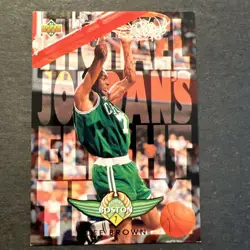 1993-94 Upper Deck - Michael Jordan's Flight Team Dee Brown #FT4 - Image 1