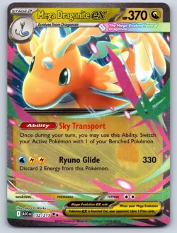 Mega Dragonite ex 152/217 Double Rare Ascended Heroes Pokemon Holo Near Mint - Image 1