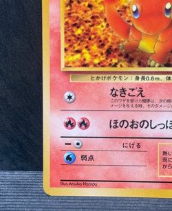 Charmander Expansion Sheet Old Back Japanese Vintage Pokemon Card Base Era NM - Image 4
