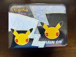 Pokemon TCG Celebration 25th Anniversary Collector’s Chest/ Lunch Box Tin Sealed - Image 3