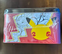 Pokemon TCG Celebration 25th Anniversary Collector’s Chest/ Lunch Box Tin Sealed - Image 4