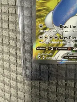 Pokemon TCG Lugia V 185/195 SWSH12 Silver Tempest Ultra Rare Holo ENG - Image 3