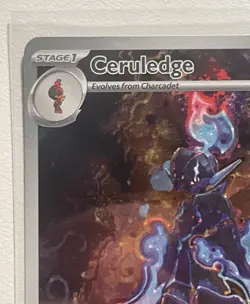 Ceruledge Surging Sparks Illustration Rare Pokemon TCG Card 197/191 - Image 2