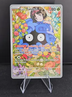Pokemon Erika's Tangela 218/217 Ascended Heroes Illustration Rare Full Art Holo - Image 1
