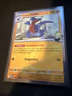 Cynthia's Gabite (Cosmos Holo) - 103/182 - Destined Rivals - Pokemon TCG - NM - Image 1